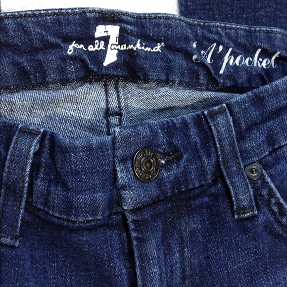 7 For All Mankind "A" Pocket Flare Jeans - Picture 6 of 8